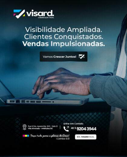 09.05 - VISARD - CRIATIVO 04 - Visibilidade Ampliada @ SANTdesign.com.br 09.05 - VISARD - CRIATIVO 04 - Visibilidade Ampliada @ SANTdesign.com.br